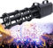 AADECOR Elektrische Konfetti-Maschine, Hand-Konfetti-Pistole, elektronische Gatling-Konfetti-Kanone, LED-Nachtclub-Atmosphäre-Prop-Pistole, 8–10 m Düsenentfernung