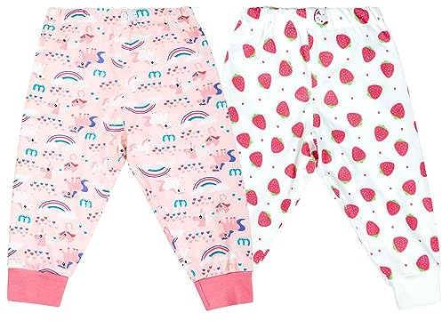 MOEMOE BABY Potty Training Pants Waterproof Toddler Diaper Skirt Washable Nappy, 2 Packs, Pink, L