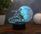 Optechvisual Fußball LED Lampe mit Wunschnamen zum Selbstbekleben – Nachtlicht für Kinder & Jungs – Dimmbar mit Touch-Funktion – Fußball Deko & Geschenkidee fürs Kinderzimmer