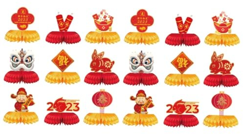 Garneck 2 Series Bolas De Panal Decorativas De Fiesta Para Año De Adornos De Primavera Y Festival Decoración Para Hogar Accesorios Para Fotografía Festiva 9 Piezas*2