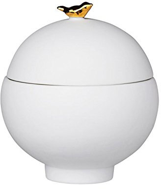 Porzellangeschichten Dose Vogel