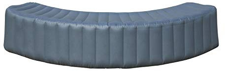 Lay-Z-Spa 60308 Round Surround, Inflatable Spa Surround Seating Accessory, Grey, 40.0 cm*200.0 cm*40.0 cm