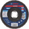 Bosch Accessories 1 X EXPERT N475 SCM X-LOCK Disco abrasivo a ventaglio (per la finitura di superfici metalliche, Ø 125 mm, medio, accessorio smerigliatrice angolare)