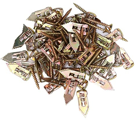 40Pack Självborrande Ankare Skruvsats, Expansionsskruv Metallankare Knacktyp för Gipsskiva Fast Husdekoration Bildram