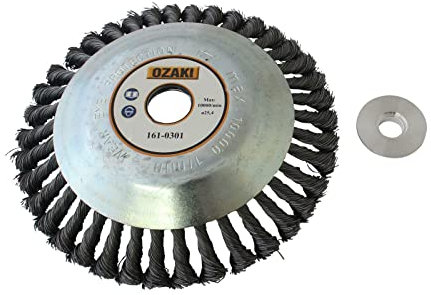 SECURA Profi Unkrautbürste Freischneider Motorsense 200x25,4mm kompatibel mit Husqvarna Stihl