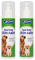 WUNDAPETS 2 PACK JOHNSON'S VETERINARY TEA TREE SKIN CALM PUMP SPRAY FOR DOGS & PUPPIES 150ML