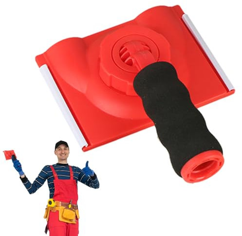 demaxiyad Kantenmalwerkzeug, Kantenpinsel | Farbkantenpad mit drehbarem Griff,Farbkantentrimmer-Werkzeug mit 2 Ersatzpads, Farbeckenwerkzeug, waschbares Farbkantenpad für Ecken