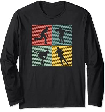 Inline-Skating Rollerskates Inline-Skater Inline-skates Langarmshirt