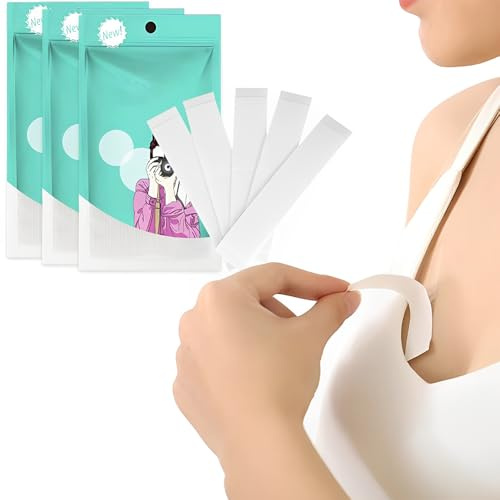 MIETONG Ruban Adhésif Double Face pour le Corps et mode - 108 Pièces de Ruban Adhésif Supplémentaire pour Tous les Types de Tissus, Vêtements