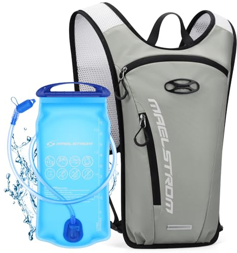 Maelstrom Hydration Backpack with 2L Water Bladder,Lightweight Running Vest