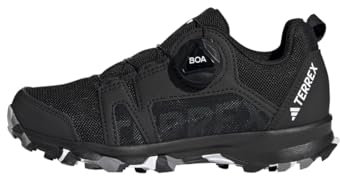adidas Terrex Agravic BOA Trail Running Shoes Trailrunning-Schuhe, Core Black/Cloud White/Grey Three, 35.5 EU
