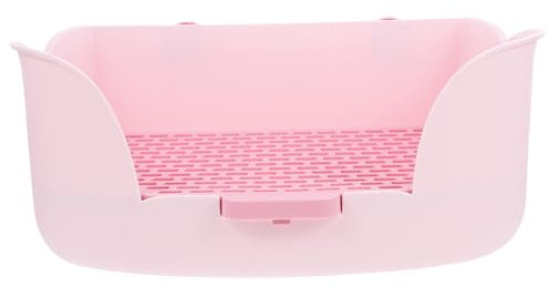 Supvox Kleine Toilette Für Kleintiere Praktische Katzen Und Kaninchentoilette Für Zuhause Büro Und Sicheres Design Einfach Zu Reinigen Für Hamster Meerschweinchen Und Andere Haustiere