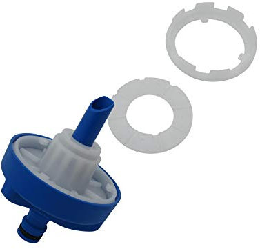 Secure Fix Direct Water Inlet Filler Cap (Quick Hose Connector, Universal Fit, Blue, 1 Count)