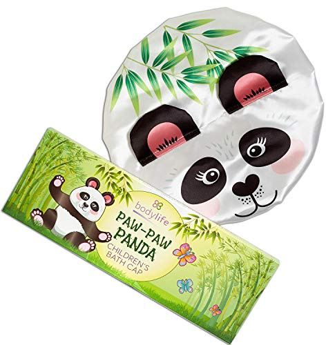 Bodylife Shower Cap Bath Cap Kids Paw Paw Panda Double Layered 26cm