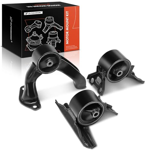 A-Premium 3PCS Engine Motor Mount and Transmission Mount Set Compatible with Mitsubishi Lancer 2008-2011, Outlander Sport 2011-2014 FWD, RVR 2011-2014 FWD, 2.0L, Automatic CVT, Naturally Aspirated