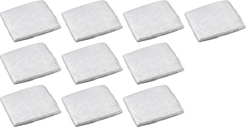 Meister Abdeckfolie 5 x 4 m - 7 mµ - 10 Stück - Transparent & wasserdicht - HDPE / Folie / Schutzfolie / Malerfolie / Allzweck-Folie / 4170440