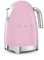 Smeg Pink Stainless Steel 50's Retro Variable Temperature Kettle