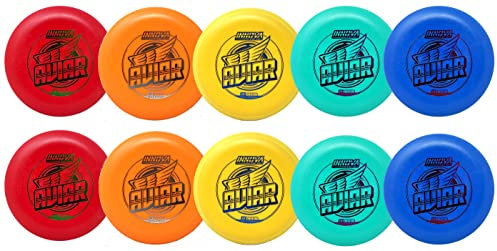 Innova DX Aviar Putt and Approach Disc Golf Putter Übungs-Set mit 10 Stück (165-169g)