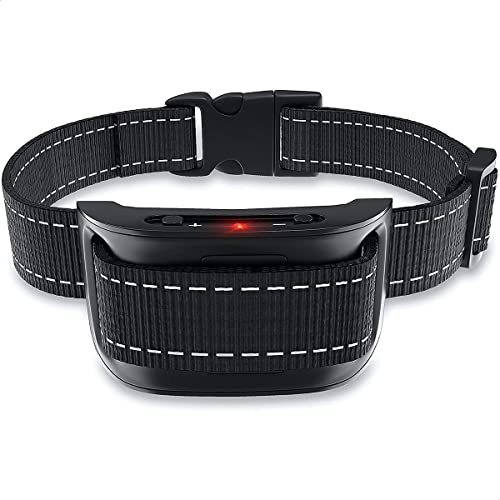 Strex Banda antiladridos para Perros - 3-60KG - Sin Choque - Vibración y Audio - Banda Anti Ladridos
