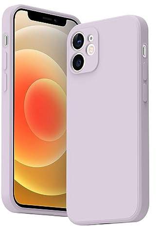 Vancle Case for iPhone 12 mini Phone Case, Camera Protection Ultra Slim Case for iPhone 12 mini 5.4'' Anti-Scratch Shockproof Bumper Cover (Lavender)