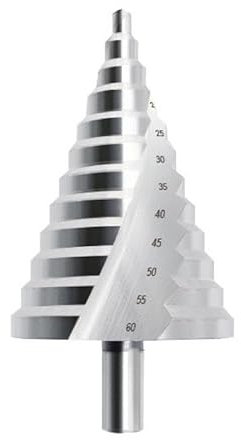 APlus Broca escalonada HSS 6-60 mm [vástago de 12 mm]