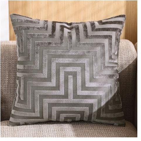 Kissenbezüge 50x70 Kissenbezug Cushion Covers 40 X 40 Sofa Kissenhülle Für Dekokissen Cordstoff 40x60 Dekorative Zierkissen -hüllen Kissen Bezug Vielseitig Einsetzbar ( Color : High Gray , Size : 50x5