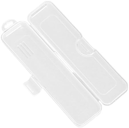 Valigetta da viaggio per utensili – Organizzatore trasparente per posate, pennelli da trucco, gioielli, cannucce | Scatola di stoccaggio portatile in silicone, valigetta per utensili da cucina e C.