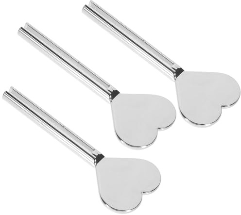 TOYANDONA 3Pcs Zinc Alloy Metal Toothpaste Tube Squeezers Manual Cosmetic Dispensers for Bathroom Accessories Tube Wringer Tools for Toothpaste Lotion Ointments Paints and Beauty Products