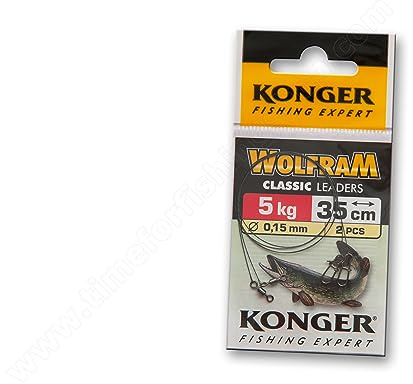 Wire Trace Leader 5kg Wolfram Tungsten Perch Pike Chub Sea Soft Lure Fishing Tackle (Va10-1x2pcs 5kg 35cm Wire Traces Wolfram Konger)