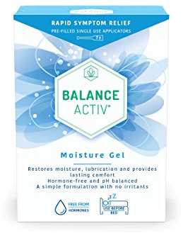 Balance Activ Vaginal Moisturiser Gel, with Hyaluronic Acid for Long-Lasting & Fast Relief from Vaginal Dryness and Discomfort, 7 Easy to Use Applicators (Pack of 1)