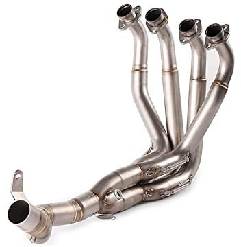 pour Kawasaki pour Z900 2017 2018 2019 2020 2021 2022 Moto sans Lacet D'échappement Moyen Tuyau Alliage De Titane Système Complet Lien Avant Tuyau Moto Silencieux Collecteur Système D'échappement (Co