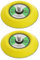 The Lord of the Tools Lot de 2 tampons de polissage à filetage M8 12 000 tr/min Dos velours Ponceuse pneumatique Disque adhésif Châssis Outils électriques Accessoires 75 mm