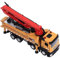 Jauarta Alloy Concrete Pump Truck in Scale 1:32, High Simulation, Improvement in Coordination, Construction Vehicle Model, Alloy Concrete Pump-car Model Toys