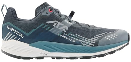 LOWA AMPLUX 2 GTX - Zapatillas deportivas, Azul Marino Gris, 42 EU