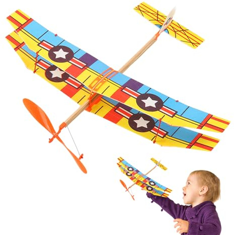 Dubbeldäcksmodellbyggsats – flygplansbyggsats, högkvalitativ