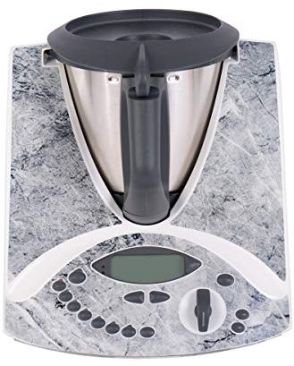WANDKINGS Aufkleber Skin Sticker für Thermomix TM31, Stone