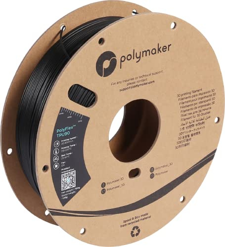 Polymaker PolyFlex TPU-90A Nero - 1,75mm - 750g