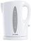 Paul Russells White Plastic Kettle - 1.7L Capacity, Perfect for 7 Cups, Family Size, Clear Water Window, LED Indicator, 2200w Quite boil, Sleek and Simple, Boil Dry Protection, Cord-free Serving.