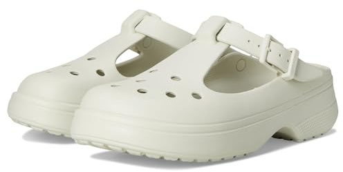 Crocs Unisex-Adult Classic Clogs, Mary Janes for Women, Linen, 5 UK Men / 6 UK Women