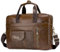 SPAHER Laptoptasche 15,6 Zoll Aktentasche Herren Business Tasche Arbeitstasche Herren Messenger Bag Echtleder Tasche Herren Umhängetasche Schultertasche Männer Geschenk für Männer