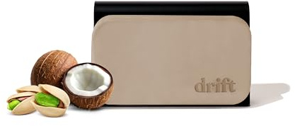Drift Car Air Freshener - Stone Fragrance - Automotive Odor Eliminator - Long Lasting Scent - Scent Refill - Coconut & Pistachio Starter Kit
