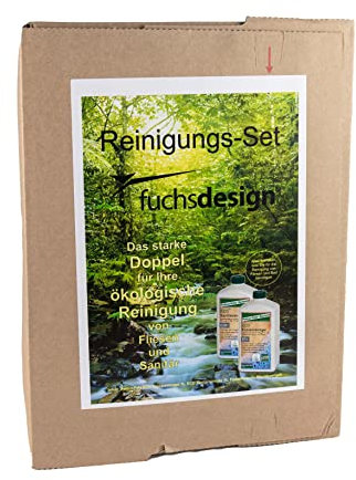 Patina-Fala Eco-Fliesen-Reinigungset - Sanitärreiniger und Fliesenreiniger