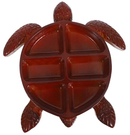 OFFSCH Vassoio Forma Di in Per Snack Dessert e Frutta Snack Riempibile Per Feste e Di Cibo Vassoio Da Dessert Scomparti Per Alimenti