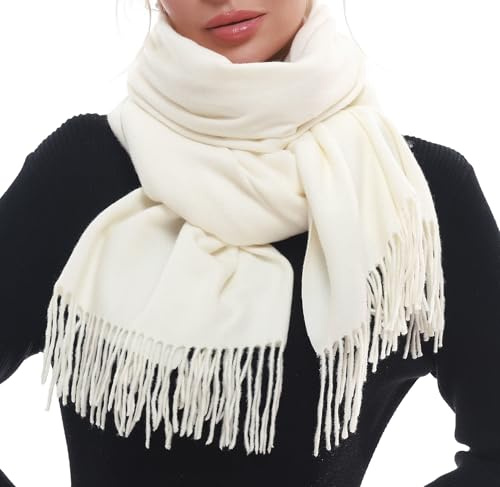 SWAT PANY Bufanda de Invierno de Mujeres Elegantes y Sólidas Para Fiestas y Ropa Casual