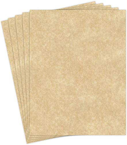 Astroparche Aged Parchment 65 lb. Cover. Size: 8.5 x 11 (50)