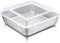 Kuchenform, Joyfair Quadratische Backform Auflaufform mit Deckel, Edelstahl Brownie Backform Eckig, Perfekt für Lasagne/Brownie/Kuchen, Gesund & Schwerlast, Spülmaschinenfest