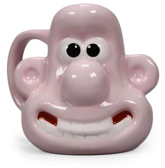 Aardman – geformte Tassen – Wallace & Gromit Wallace Becher in Box