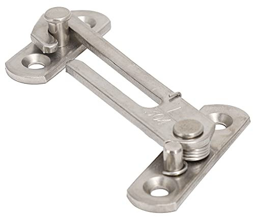 Limitatore di Finestra a Battente, Limitatore di Finestra, Fermo a Battente in Acciaio Inossidabile con Chiave, Apertura a 65 Gradi, Serrature di Sicurezza Dell'armadio o Cinghie