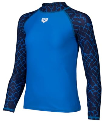arena T-Shirt Anti UV à Manches Longues Junior Rash Allover pour Enfants