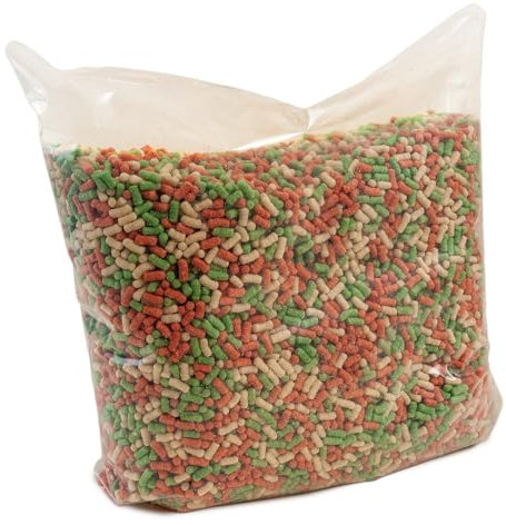 Walters Variety Sticks (10L Refill Bag) | Pond Fish Food for Goldfish, Koi and all Cold Water Pond Fish | Floating Fish Food Pond Sticks in Stay Fresh EasyTubs and Refill Bags